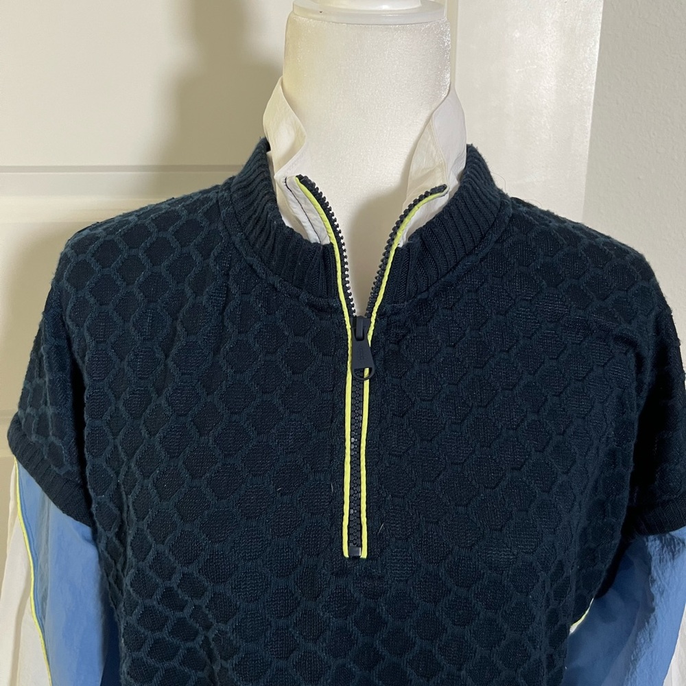 NWOT Free People Movement Full Count Navy Sweatshirt XS - Picture 3 of 9